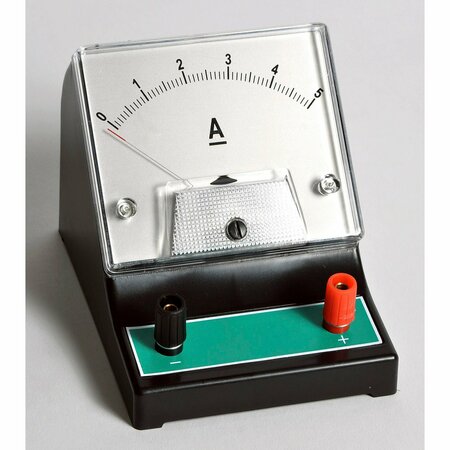 FREY SCIENTIFIC Economy DC Ammeter Single Range, 0-5A (100mA) MAM005